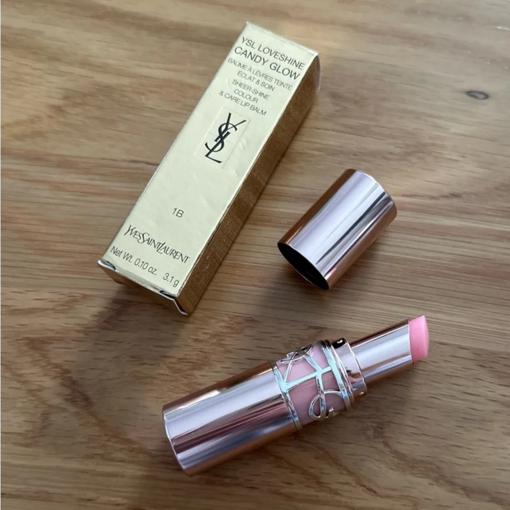 YSL Loveshine Candy Glow Sheer Shine color and care lip balm